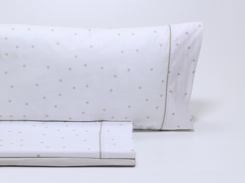 Juego de sábanas Pavia Beige 135cm
