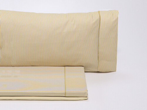 Juego de sábanas Valier Mostaza 90cm