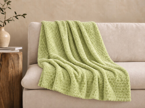 Plaid Turtle Pistacho 160x210cm