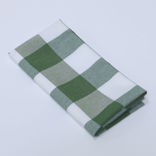 Paño cocina vichy verde